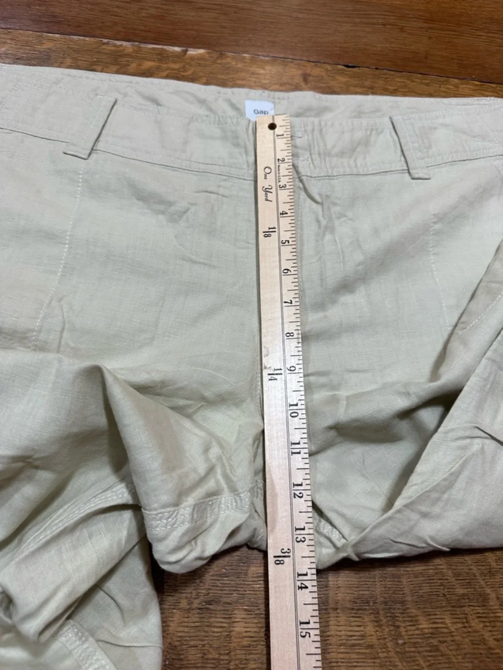 GAP women’s sz 20 Casual Cream Pants - Lightweight Straight‎ Leg